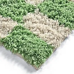 Ryetepper - Atrani Natural Cotton Shaggy (grønn)