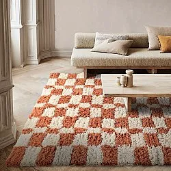 Ryetepper - Atrani Natural Cotton Shaggy (oransje)