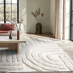 Ryetepper - Cazorla Natural Cotton Shaggy (off-white)