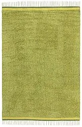 Ryetepper - Celina Natural Cotton Shaggy (grønn/gul)