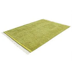 Ryetepper - Celina Natural Cotton Shaggy (grønn/gul)