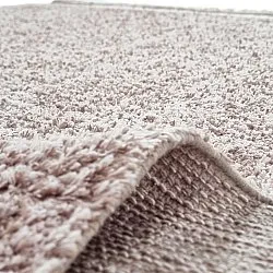 Ryetepper - Celina Natural Cotton Shaggy (taupe/lavendel)