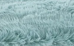Runde tepper - Cloud Super Soft (lyse blå)