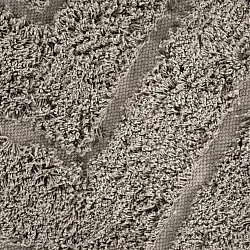 Runde tepper - Conara Natural Cotton Shaggy (taupe)