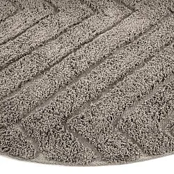 Runde tepper - Conara Natural Cotton Shaggy (taupe)