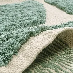 Ryetepper - Cyrus Natural Cotton Shaggy (grønn)