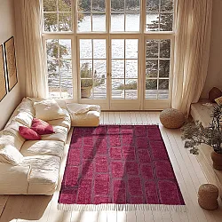 Ryetepper - Cyrus Natural Cotton Shaggy (rød)