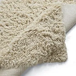 Ryetepper - Fassale Hand Woven Wool Shaggy (krem)
