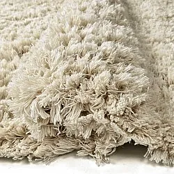 Ryetepper - Fassale Hand Woven Wool Shaggy (krem)