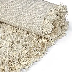 Ryetepper - Fassale Hand Woven Wool Shaggy (krem)