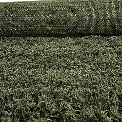 Ryetepper - Fassale Hand Woven Wool Shaggy (mosegrønn)