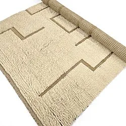 Ryetepper - Kiberg Hand Woven Wool Shaggy (krem)