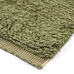Ryetepper - Kiberg Hand Woven Wool Shaggy (grønn)