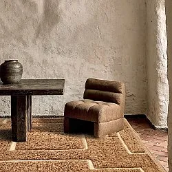 Ryetepper - Kiberg Hand Woven Wool Shaggy (beige)