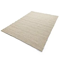 Ullteppe - Larkana (beige/hvit)