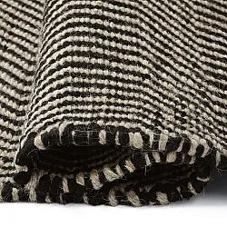 Ullteppe - Larkana (beige/svart)