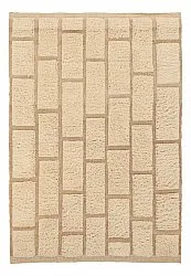 Ryetepper - Leknes Hand Woven Wool Shaggy (krem)