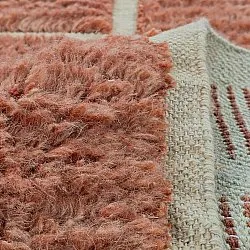 Ryetepper - Leknes Hand Woven Wool Shaggy (terrakotta)
