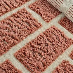 Ryetepper - Leknes Hand Woven Wool Shaggy (terrakotta)
