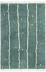 Ryetepper - Leora Natural Cotton Shaggy (grønn)