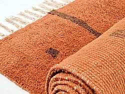 Ryetepper - Leora Natural Cotton Shaggy (oransje/brun)