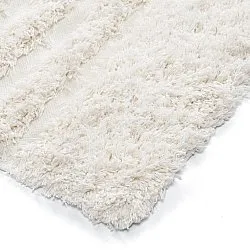 Ryetepper - Lindos Natural Cotton Shaggy (hvit)