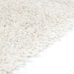 Ryetepper - Lindos Natural Cotton Shaggy (hvit)