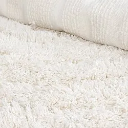 Ryetepper - Lindos Natural Cotton Shaggy (hvit)