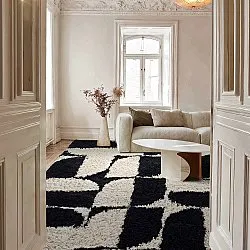 Ryetepper - Marvao Natural Cotton Shaggy (offwhite/svart)