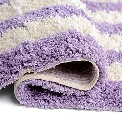 Ryetepper - Thira Stripe Cotton Shaggy (krem/lys lilla)