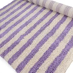 Ryetepper - Thira Stripe Cotton Shaggy (krem/lys lilla)
