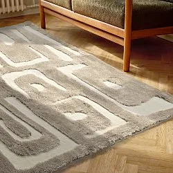 Ryetepper - Palmyra (beige/hvit)