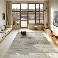 Ryetepper - Rani Natural Cotton Shaggy (off-white)