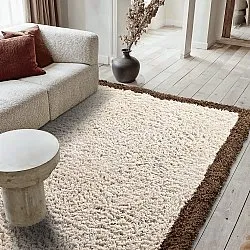 Ryetepper - Sagres Natural Cotton Shaggy (offwhite/brun)