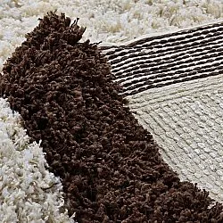 Ryetepper - Sagres Natural Cotton Shaggy (offwhite/brun)