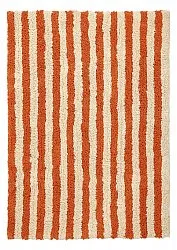 Ryetepper - Thira Stripe Cotton Shaggy (lysegul/lys oransje)