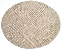 Runde tepper - Monti (beige)
