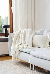Pledd - Pledd i ullblanding - Samantha (offwhite)