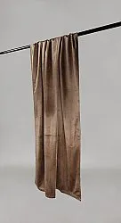Gardiner - Fløyelsgardiner Marlyn (mørk beige)
