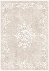 Wilton-teppe - Santi (beige/hvit)