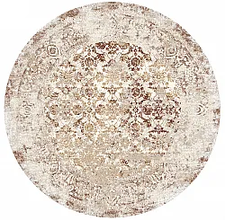 Rundt teppe - Denizli (beige)