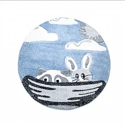 Barneteppe - Bueno Bunny (blå)