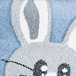 Barneteppe - Bueno Bunny (blå)
