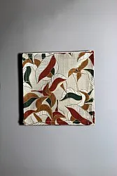 Servietter 4-pakning - Amalie (beige/rust)
