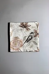 Servietter 4-pakning - Gullan (beige)