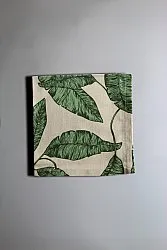 Servietter 4-pakning - Leaves (grønn)