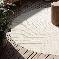 Runde tepper - Devon (cream)