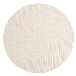 Runde tepper - Devon (cream)