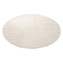 Runde tepper - Devon (cream)