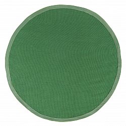 Runde tepper (sisal) - Agave (grønn)